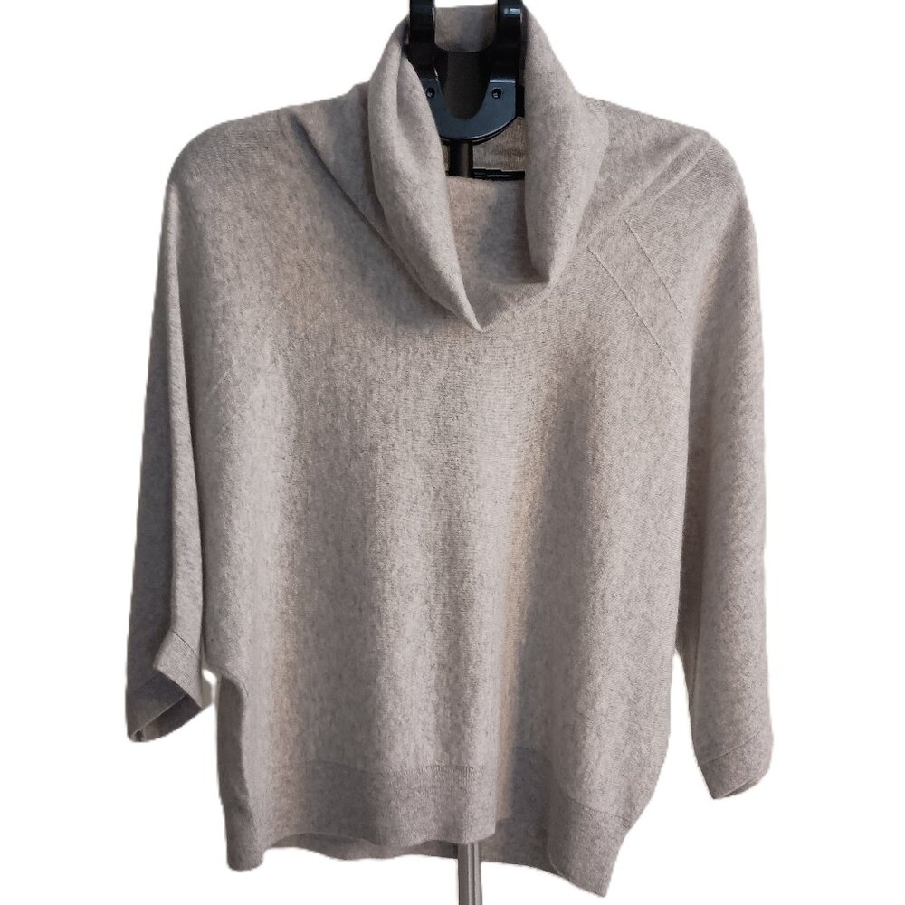 Club Monoco Cashmere Sweater Gray Women’s Size L – Large